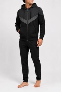 Vente en gros de sweats à capuche zippés pour hommes en coton élasthanne, avec empiècements de poches, motifs imprimés, motifs unis, tie-dye et techniques de teinture unie, faible MOQ - Product Image 5