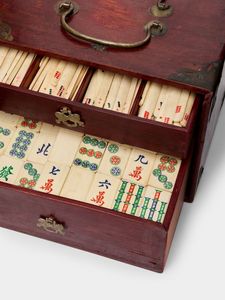 Premium Eco-Friendly Wooden Rectangle <b>Mahjong</b> Tile <b>Set</b> Handmade Craftsmanship | Bulk Wholesale Wedding Birthday Anniversary - Product Image 3