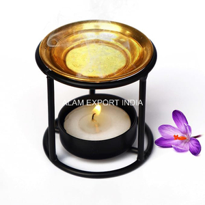 Brûleur d'encens en laiton de qualité supérieure pour l'exportation, diffuseur d'arômes, brûleur d'huile décoratif de table, best-seller pour la maison - Product Image 5
