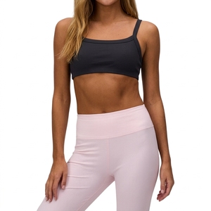 Women Yoga Sports <b>Bra</b> Soft <b>Stretch</b> Padded Low Impact Fitness Workout Gym Activewear Custom Logo Private Label - Product Image 1