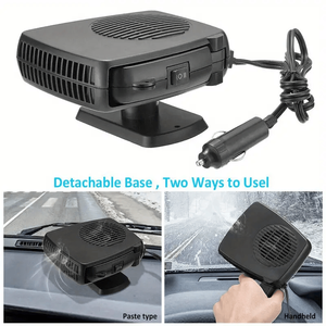Dégivreur et désembueur portable 12V DC pour voiture, chauffage et ventilateur électrique pour voiture - Product Image 3