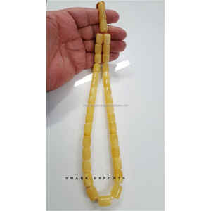 ลูกปัดอธิษฐานอิสลาม dhikr ภาวนามุสลิม tasbih Misbah 33เม็ดสำหรับ namaz zikr - Product Image 1