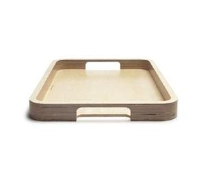 Planche à charcuterie et plateau de service en bois de manguier et d'acacia, design moderne, à un seul niveau, idéal pour le bureau, décoration d'intérieur - Product Image 1