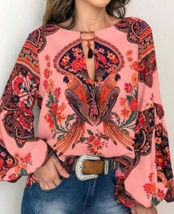 Nouvelle Blouse Décontractée Coréenne Vintage pour Femme, Manches Longues Bouffantes, Dentelle Avant, Couleur Unie, Printemps Automne - Product Image 5