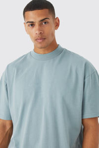 T-shirt à col rond pour homme, coupe classique, 100% coton, couleur unie, décontracté, manches courtes, impression personnalisée, séchage rapide - Product Image 5