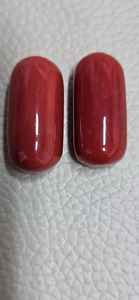 Coral rojo italiano de forma ovalada, piedra preciosa de alta calidad, piedra suelta para la fabricación de joyas y anillos. - Product Image 2