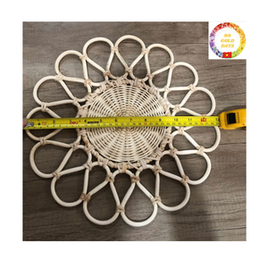 Rattan Placemat | Natural Handwoven | Non-Slip <b>Table</b> <b>Mat</b> | Eco Dining | Wholesale Supplier - Product Image 5