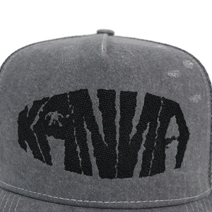 BSCI nhà sản xuất tùy chỉnh cá nhân cắt hiệu ứng lưới Mũ mùa hè chất lượng cao ngoài trời cổ điển đau khổ Trucker Hat cho nam giới - Product Image 6