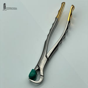 Pinzas Dentales Molares Ergonómicas Manuales de Acero Inoxidable de Calidad Premium, Resistentes a la Corrosión, Certificadas Clase I, para Cirugía Dental - Product Image 3