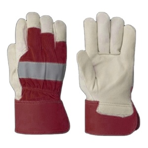 Gants de sécurité de qualité supérieure JNM SAFETY en cuir de vachette canadien certifiés CE, résistants aux vibrations et à la chaleur, pour travaux lourds - Product Image 5