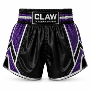 Pantalones Cortos de Muay Thai OEM con Logotipo Personalizado, Pantalones Cortos de Boxeo de Alta Calidad, Transpirables y Cómodos - Product Image 3
