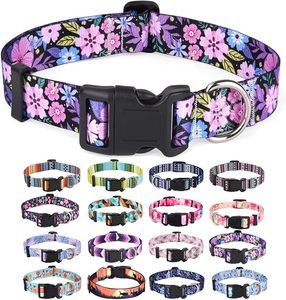 Collar de Perro con Diseño de Dibujos Animados, Ajustable, de Poliéster, con Hebilla, para Razas Pequeñas, Estilo Pascua, con Patrón Lindo - Product Image 4