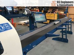 SS ENGINEERS CONSULTANTS Fully Automatic Aluminium Mitre <b>Saw</b> A550 PLC Gear Motor Engine | 440V 30KW Optimiser <b>Saw</b> System - Product Image 2