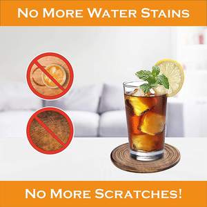 High Quality Personalized Wood <b>Table</b> <b>Mats</b> & Pads Exporter of Natural Wooden Coasters - Product Image 3