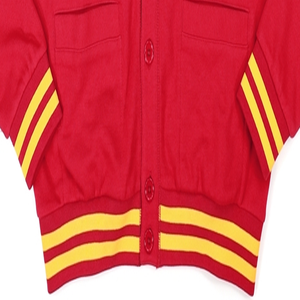 Pull cardigan tricoté à manches longues College University - Product Image 4