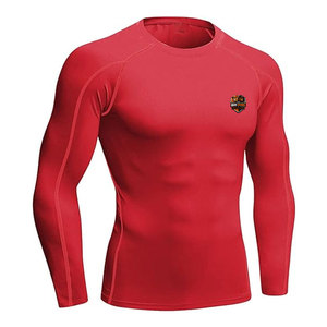 เสื้อถักบีบอัดสำหรับผู้ชายคุณภาพสูงราคาประหยัด ดีไซน์ตามสั่ง ระบายอากาศได้ดี น้ำหนักเบา เป็นมิตรกับสิ่งแวดล้อม เสื้อลำลอง - Product Image 3