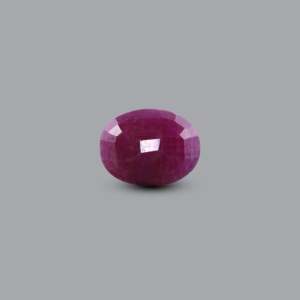 7.45 Carat Oval Cabochon African Ruby Loose Gemstone for Fine Jewelry - Product Image 2