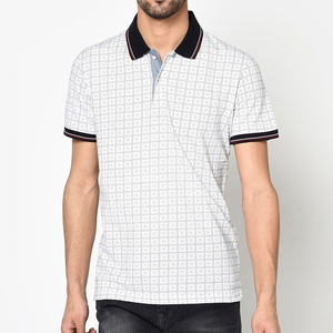 เสื้อโปโลผู้ชายทรงสลิมฟิตสำหรับฤดูร้อน ปรับแต่งได้ ผ้าเจอร์ซีย์ใส่สบาย พร้อมโลโก้ 3 มิติเรียบง่าย ดีไซน์ลำลองไซส์ใหญ่ - Product Image 1