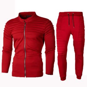 Conjunto Deportivo de Dos Piezas para Hombre, Sudadera con Capucha y Pantalones con Lavado Ácido, Estilo Urbano, Otoño - Product Image 1