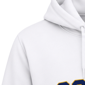 Sigma Gamma Rho Women's University <b>Hoodie</b> <b>White</b> Custom Sorority Graphic Hooded Sweatshirt Greek Letter Collegiate Casual Street - Product Image 4