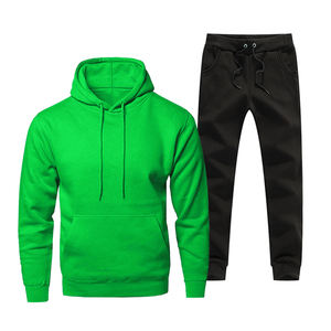Trajes Deportivos de Forro Polar para Hombre, Diseño Personalizado, con Capucha, Poliéster/Algodón, con Serigrafía, para Deportes de Otoño - Product Image 3