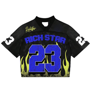 Ventes chaudes, maillots de football américain pour hommes de haute qualité, nouveau style, séchage rapide, logo personnalisé, sublimation, meilleur design - Product Image 2