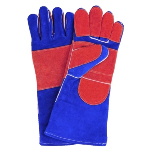 Gants industriels en cuir de vachette résistant à la chaleur, paume renforcée, gants de sécurité pour soudeurs, cuir industriel - Product Image 5