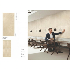 Dalle Porcelaine 90x180cm Marfil Beige Brillant 9mm pour Sol et Mur 3x6ft - Product Image 4