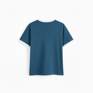 Camiseta Personalizada con Estampado Digital, Tejida, 100% Algodón, Unisex, Estilo Urbano, Lisa, con Logotipo Frontal, Transpirable, Cuello Redondo, Manga Corta, Corte Regular - Product Image 2