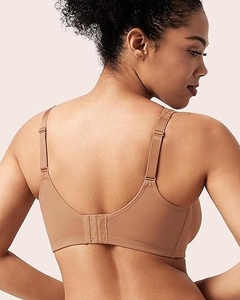 Sujetador sin costuras con copa completa para mujer, soporte diario, color nude, diseño sin espalda de nailon y spandex, sexy, para todas las estaciones - Product Image 3