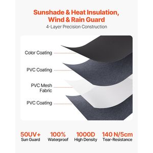 Staffa per tendalino scorrevole per impieghi gravosi, resistente alle intemperie, durevole, ricambio per tendalino camper, accessori esterni per camper - Product Image 4