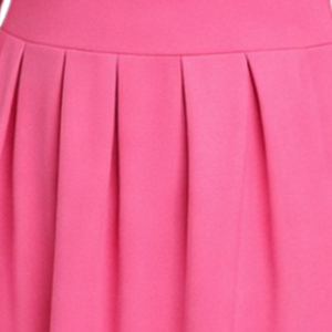 Vestido Rosa para Mujer, Elegante, Entallado, Midi, Casual, de Manga Larga, Ecológico, Transpirable, para Oficina, Eventos Formales y Fiestas - Product Image 4