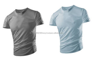 T-shirt à manches courtes pour homme et femme, de haute qualité, en coton 100%, 210 g/m², uni, décontracté, surdimensionné, col rond, streetwear - Product Image 5