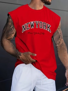 เสื้อกล้ามออกกำลังกายผู้ชายแบบแห้งเร็ว มีสต็อกพร้อมส่ง - Product Image 6