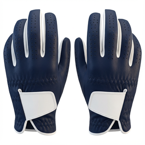 Derniers modèles de gants de golf pour gaucher en cuir Cabretta de haute qualité avec logo personnalisé, antidérapants, respirants, pour les sports de plein air - Product Image 5