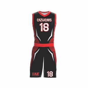 Ensemble de maillot et short de basketball professionnel léger et respirant, personnalisable pour clubs, écoles et ligues - Product Image 2