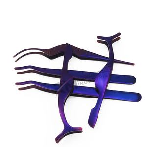 RMI Produit le plus populaire – Applicateur de cils couleur plasma violet de qualité supérieure, ensemble peigne et clip personnalisés pour applicateur de cils - Product Image 4