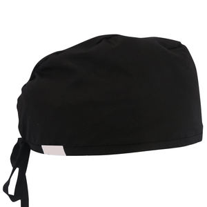 Chapeau de travail médical respirant 100 % coton tissé, réglable avec lien à nouer, matière anti-transpiration, service OEM - Product Image 5