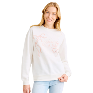 Sweat-shirt pour femme de qualité supérieure, imprimé avec des lettres, en molleton doux, col rond, pull décontracté, mode quotidienne - Product Image 4