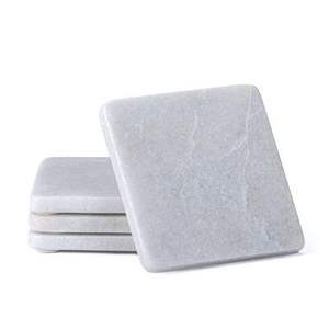 Premium Marble <b>Coasters</b> With Polished Surface Elegant <b>Drink</b> <b>Coasters</b> <b>For</b> Home Office Restaurant And Hotel Use - Product Image 2
