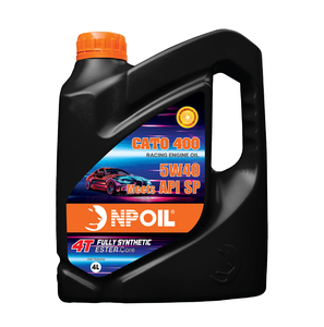 Aceite de Motor Sintético NPOIL CATO 400 TURBO 5W40 4L 5L 6L, Aceite de Motor de Alta Calidad Premium Vietnam, Lubricante de Protección Máxima - Product Image 1