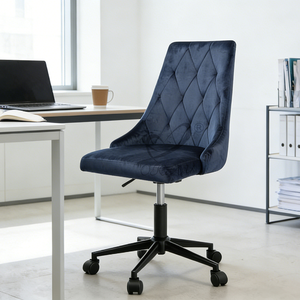 Silla de Conferencia Profesional Moderna y Duradera de Tela con Rotación Giratoria para Uso en Oficinas y Hoteles - Product Image 1