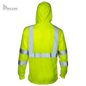 Camiseta de Trabajo de Seguridad para Hombre con Logotipo Personalizado, Ropa de Trabajo de Alta Visibilidad ANSI, Tejido Transpirable 100% Algodón - Product Image 2