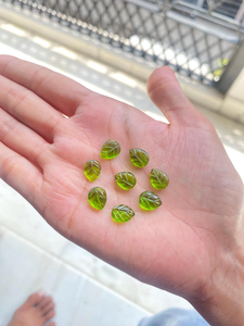 Perles de pierres précieuses en quartz vert naturel AAA+ en gros, rondes, taillées brillamment, polies, fournitures pour la fabrication de bijoux - Product Image 4