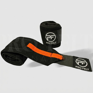 Attelles de poignet respirantes et confortables pour la musculation, l'haltérophilie, la force athlétique et l'entraînement en salle de sport – Soutien professionnel pour les levées de poids lourdes - Product Image 1