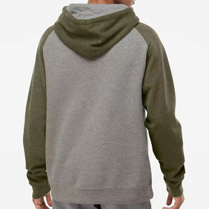 Sudaderas con Capucha de Forro Polar para Hombre, Otoño, Unisex, Manga Raglán, Logotipo Personalizado, Estilo Urbano, Talla Grande, Alta Calidad, 100% Algodón Ecológico - Product Image 4
