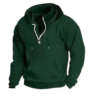 Sweat-shirts à capuche unisexe en coton épais, vierges, surdimensionnés, pour hommes, en gros, grandes tailles - Product Image 5