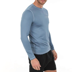 Rashguard pour homme à prix ajustable, anti-rides, qualité supérieure, respirant, léger, entièrement personnalisable - Product Image 4