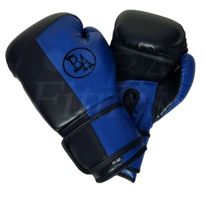 Gants de boxe MMA de haute qualité 8oz en PVC, personnalisables, imperméables, coupe-vent, avec logo client, unisexe, fermeture auto-agrippante pour la boxe - Product Image 2