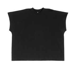 เสื้อยืดผู้ชาย 280 กรัม ผ้าฝ้าย 100% คุณภาพสูง ทนทาน ทรงโอเวอร์ไซส์ ขอบดิบ ป้องกันรังสียูวี ระบายอากาศได้ดี ซึมซับเหงื่อได้ดี - Product Image 1